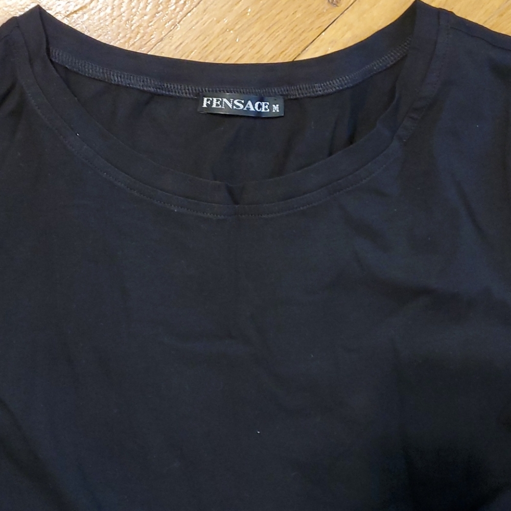 NWOT!  A-line Cotton Midi Dress - Picture 9 of 9